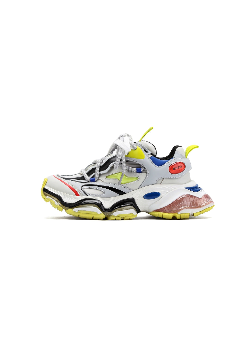 M88M丨Haoyue Platform Sneakers - Black/Gray Colorway - PSYLOS 1, M88M丨Haoyue Platform Sneakers - Black/Gray Colorway, Chunky Sneakers, M88M, PSYLOS 1
